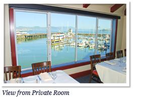 2top-right-view-privateRoom Group Dining Views at Fog Harbor Fish House