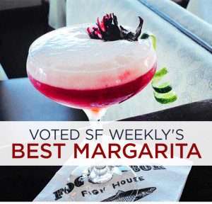 Voted Best (Hibiscus) Margarita in SF Weekly