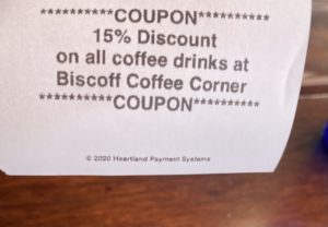 Biscoff Coffee Coupon