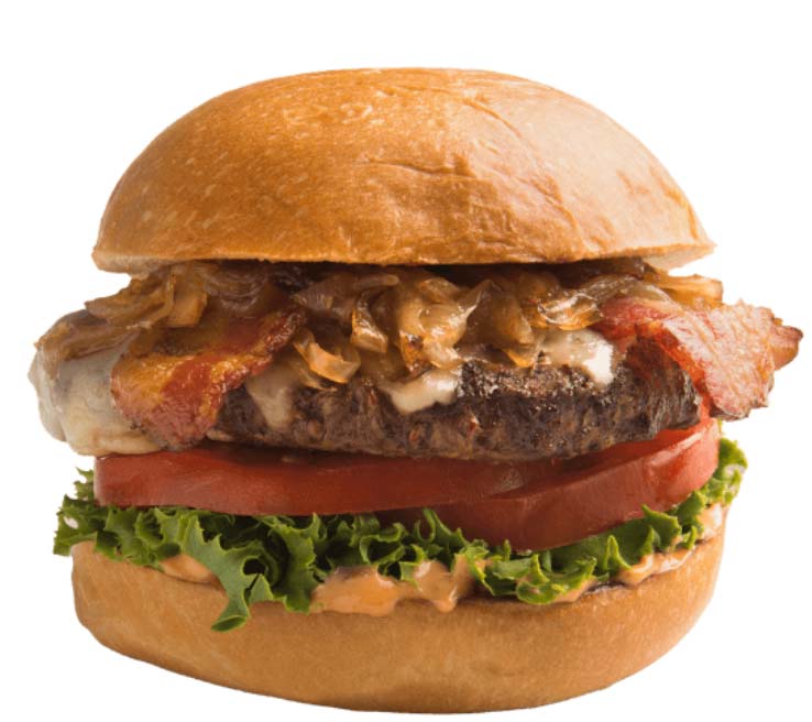 Fog Harbor burger on Pier 39
